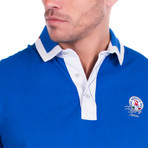 Nixon Polo Short Sleeve Shirt // Sax (XL)