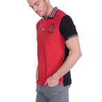 Zander Polo Short Sleeve Shirt // Black (S)