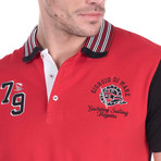 Zander Polo Short Sleeve Shirt // Black (S)