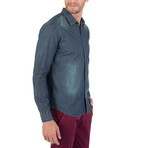 Vincent Denim Shirt // Green (S)