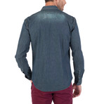 Vincent Denim Shirt // Green (S)