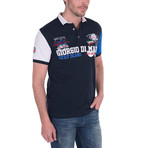 Kane Polo Short Sleeve Shirt // Navy (S)