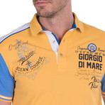 Slate Polo Short Sleeve Shirt // Mustard (S)