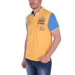 Slate Polo Short Sleeve Shirt // Mustard (S)