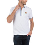 Maximus Polo Short Sleeve Shirt // White (S)