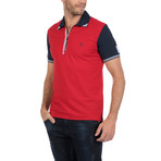 Rocoo Polo Short Sleeve Shirt // Red (S)