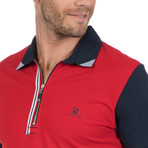 Rocoo Polo Short Sleeve Shirt // Red (S)