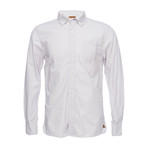 Truman Button Collar Shirt // Tan (L)