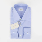 Cotton Slim Fit Dress Shirt // Light Blue (15.75)