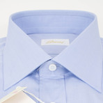 Cotton Slim Fit Dress Shirt // Cornflower Blue (US: 15.75R)