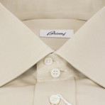 Jamari Cotton Slim Fit Dress Shirt // Beige (US: 15R)