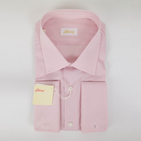 Damon Cotton Slim Fit Dress Shirt // Pink (US: 15R)