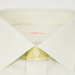 Alejandro Cotton Slim Fit Dress Shirt // Ivory (US: 15R)