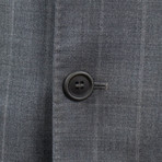Wool Double Breasted Sport Coat // Gray (Euro: 52)
