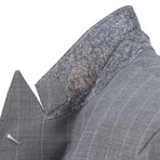 Wool Double Breasted Sport Coat // Gray (Euro: 54)