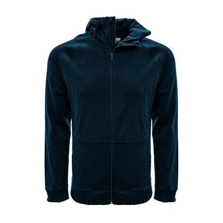 Fortress Performance Hoodie // Navy (S)