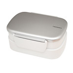 Bento Box Double // Silver