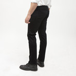Crenshaw Athletic Slim Jeans // Basic Black (30WX32L)