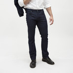 Wilton Athletic Slim Jeans // Dark Rinse Wash (36WX32L)