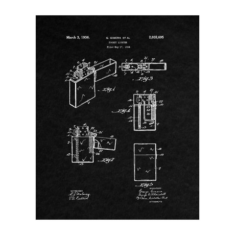 Pocket Lighter Patent