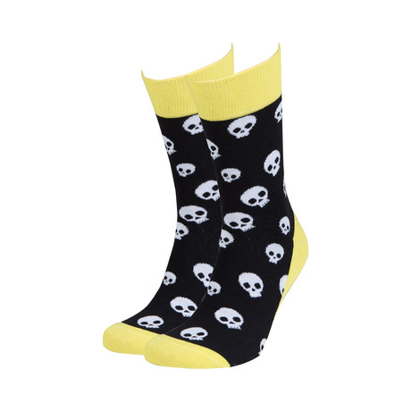 Skull Socks + Tin Gift Box // 3109