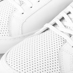 Low Classic Perforated // White (US: 7.5)