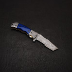 Damascus TANTO Folding Knife // 2650