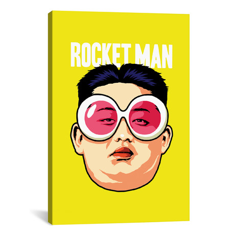 Rocket Man // Butcher Billy (26"W x 18"H x 0.75"D)