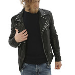 Kennedy Leather Jacket // Midnight Black (L)