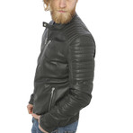 Holden Leather Jacket // Gray (2XL)
