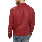 Holden Leather Jacket // Red (S)
