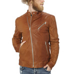 Milo Leather Jacket // Leather (L)