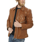 Pax Leather Jacket // Leather (S)