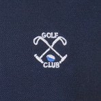 Zoysia Polo Shirt // Navy (XS)