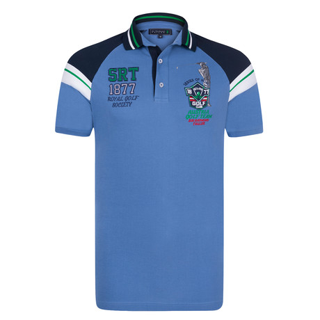 Gunner Polo Shirt // Indigo (XS)