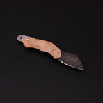 Damascus Friction Folder Knife // 2669