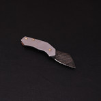 Damascus Friction Folder Knife // 2670