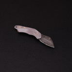 Damascus Friction Folder Knife // 2671