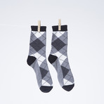 Argyle Socks + Tin Gift Box // 3081