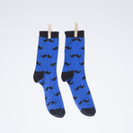 Mustache Socks + Tin Gift Box // 3106