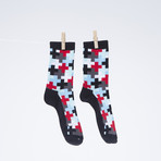 Patterned Socks + Tin Gift Box // 3108