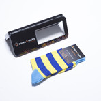 Stripe Socks + Tin Gift Box // 3113