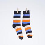 Stripe Socks + Tin Gift Box // 3112