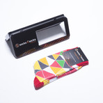 Patterned Socks + Tin Gift Box // 3117