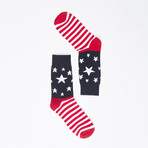 USA Patriot Socks + Tin Gift Box // 3120