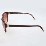 Rodenstock // Women's Moritz Sunglasses // Red + Brown