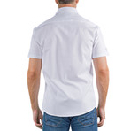 Mason Short Sleeve Button-Up Shirt // White (M)