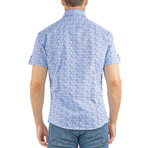 Liam Short Sleeve Button-Up Shirt // White (L)