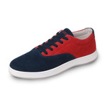 Attica Shoe // Red + Navy (US: 7.5)