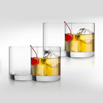 Nova Crystal Old Fashioned Whiskey Glasses // Set of 4